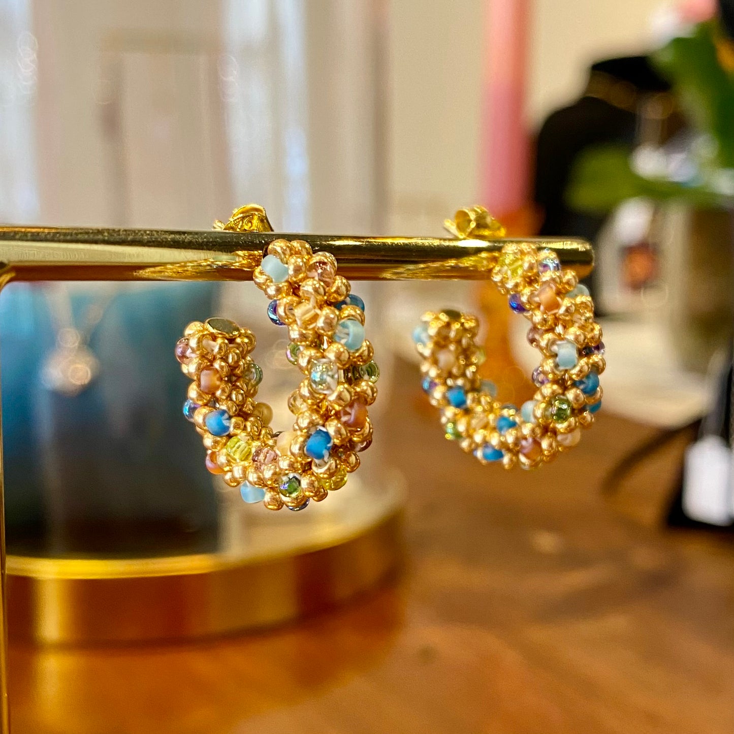 LA CROISETTE Hoop Earrings, Provence