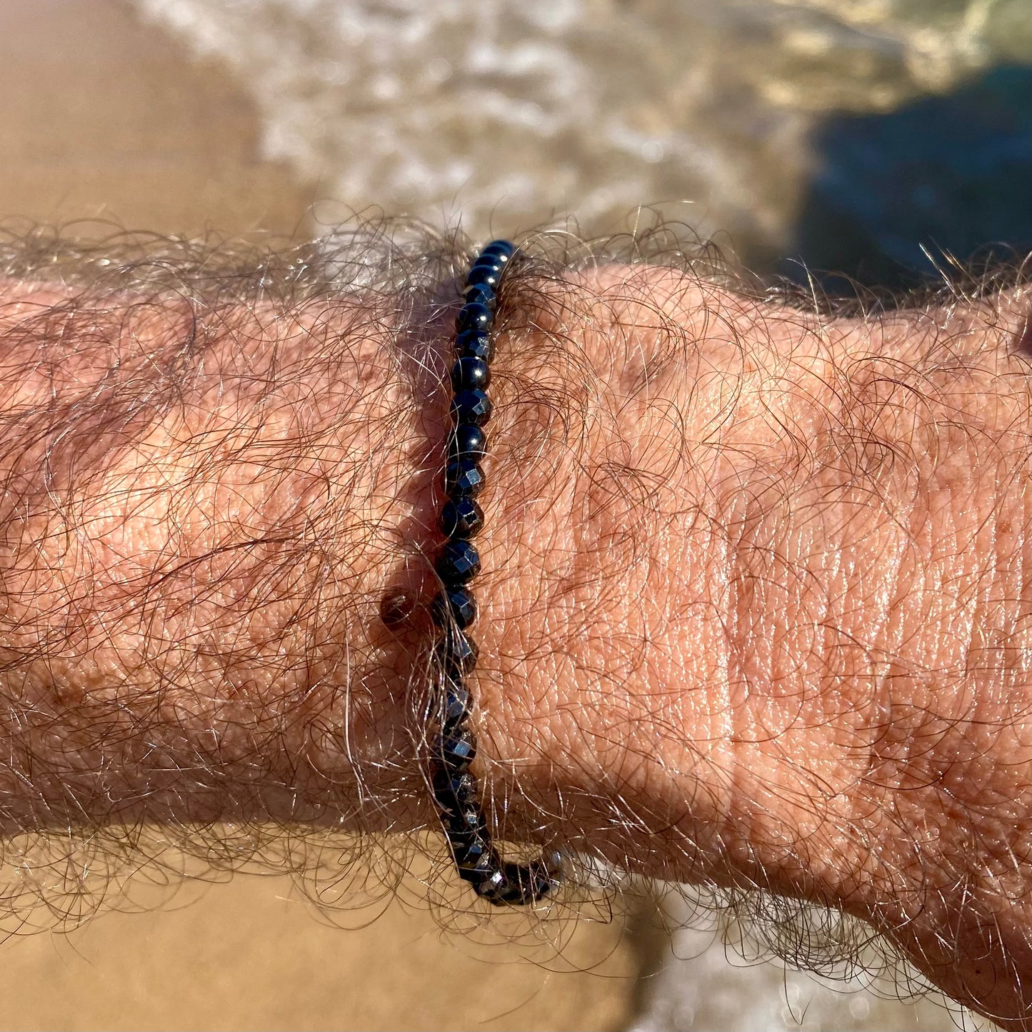 MIDNIGHT CURRENT bracelet, spinel & tourmaline