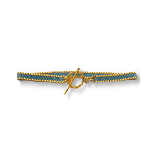 La Croisette Bracelet, blue