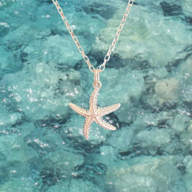 ANTIBES Starfish Necklace, silver