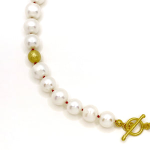 Cannes Pearl Collier, red