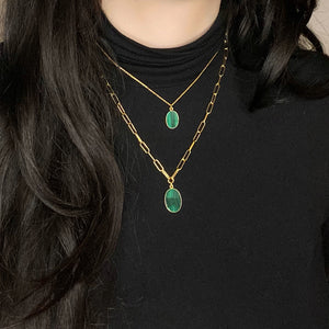 ABSINTHE Malachite Necklace