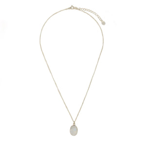 FRENCH 75 Moonstone Necklace, silver