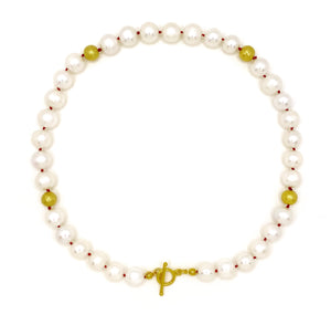 Cannes Pearl Collier, red