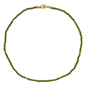 STARDUST Necklace, Green Chrome Diopside