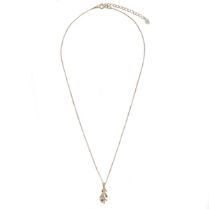 Hanami cherry blossom branch necklace by Vivienne Benz 